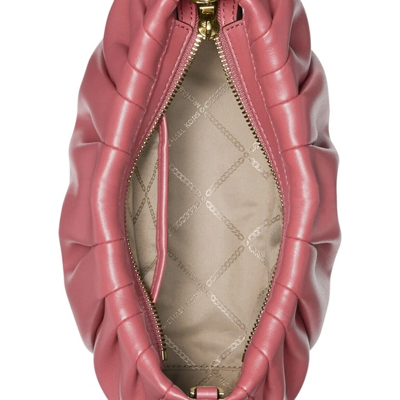 Michael Michael Kors Hannah Small Convertible Clutch Light Berry Sorbet - Picture 3 of 4